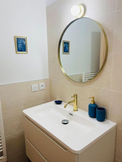 Villa Bleu Marine Chic Calme Et Jardin Andrezieux-Boutheon Extérieur photo